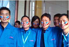 超前涂料90同學會現(xiàn)場！河南真石漆知名品牌